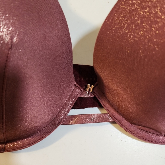 Savage X Fenti Shimmering Underwire Mauve Bra size 38D - Picture 4 of 10